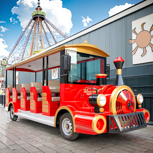 Autobús Eléctrico de Lujo para Parques de Atracciones, Transporte Turístico, Recorridos por el Zoológico de la Ciudad, Vehículo Eléctrico para Recorridos Turísticos, Autobús Turístico en Venta - Product Image 1