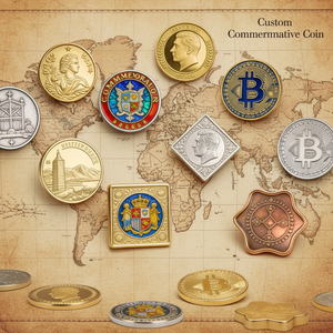 Moneda Conmemorativa <span class=keywords><strong>de</strong></span> Aleación <span class=keywords><strong>de</strong></span> Zinc con Acabado Pulido, Grabado en Relieve 3D, Relleno <span class=keywords><strong>de</strong></span> Esmalte Vibrante, Impresión Tipográfica - Product Image 4