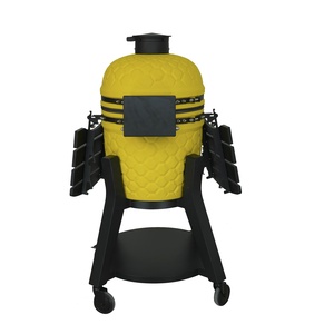 <span class=keywords><strong>Barbecue</strong></span> <span class=keywords><strong>Kamado</strong></span> Auplex 18 pouces en céramique ultra-résistante, de forme ronde - Product Image 4