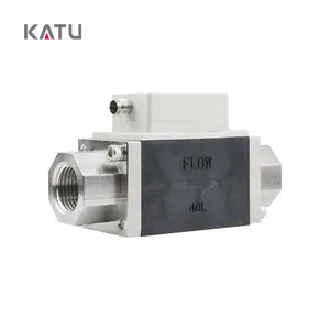 KATU brand hot selling item FTS520 vortex Flow meter PNP/NPN/4-20MA/1-5V output flow switch