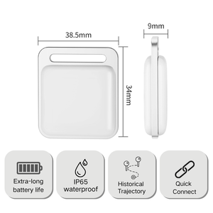 <span class=keywords><strong>Traceur</strong></span> GPS <span class=keywords><strong>Portable</strong></span> en Temps Réel pour Mini Localisateur Enfants Animaux Alarme Étanche IP65 Compatible Android Anti-Perte Intelligent Soins aux Personnes Âgées - Product Image 3