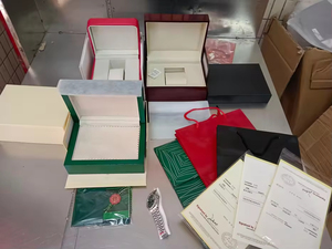 Luxueux Écrin à <span class=keywords><strong>Montre</strong></span> Rouge Adapté aux Montres Mécaniques Automatiques <span class=keywords><strong>Cartier</strong></span> et Autres Boîtes d'Emballage <span class=keywords><strong>de</strong></span> Qualité - Product Image 5