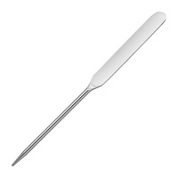 Spatule en acier inoxydable pour masque facial, outil de maquillage pour une couverture uniforme et un correcteur, spatule cosmétique, grattoir, palette, bâton de mélange