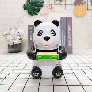 กล่องเก็บเหรียญอัตโนมัติมีเสียงเพลงแพนด้าน่ารัก - Product Image 1