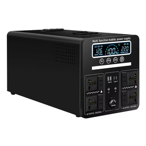 Hot Selling 2000W Portable Power Station LiFePO4 Battery Modified Sine Wave MPPT Controller Type C Home Outdoor Car Use - Product Image 1