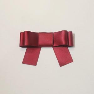 France Fashion Unisex Sweet Daily Metal Hair Accessories Silk Satin Fabric Big <b>Bow</b> Hairgrip Ribbon Spring Hair <b>Clips</b> - Product Image 5
