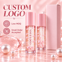 Huile à lèvres à l'essence de caviar RTS 6 ml, sans parfum, hydratante, haute brillance, soin des lèvres, faible MOQ 2 pièces, vente en gros, logo personnalisé