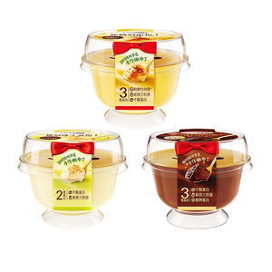 Clever Mama 125g Snacks para el Tiempo Libre Halal, Pudín de <span class=keywords><strong>Huevo</strong></span> con Caramelo y Coco Deshidratado a Baja Temperatura - Product Image 3