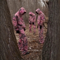 Sudadera con Capucha OEM de Gran Gramaje para Hombre, Color Rosa Intenso, Camuflaje Digital Realtree, 400GSM, Algodón, Cuello Alto, Impresión Personalizada