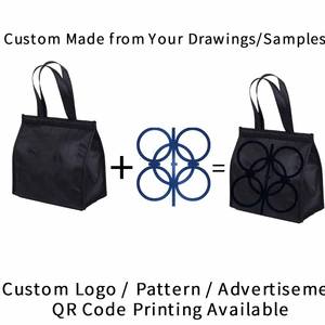 Bolsa Térmica Aislada con Logotipo Personalizado, Impresión de Serigrafía, Tela Oxford, Bolsa de Reparto de Alimentos, Bolsa Reutilizable, MOQ Bajo de 500 Piezas - Product Image 5