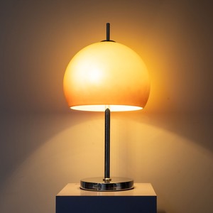 Lámpara de Mesa con Forma de Hongo, LED, Base E27, Iluminación para Dormitorio o Estudio, Brillo Cálido, Diseño Solar, Estilo Retro - Product Image 1