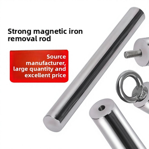 Barra Magnética de Filtro NdFeB de Fabricación China, Acero Inoxidable 304/316, Barra Magnética de Alta Potencia de 12,000+ <span class=keywords><strong>Gauss</strong></span> con Orificio Roscado M8 - Product Image 3