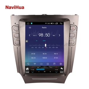 NAVIHUA 10.4 Inch Android Car <b>Stereo</b> GPS Navigation Car Dvd Multimedia Player AutoRadio for Tesla Style Lexus IS250 IS300 IS350 - Product Image 4
