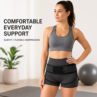 Ceinture Sacro-iliaque Ajustable pour Soulagement de la Sciatique, Soutien Lombaire et Pelvien, Orthèse de Correction Posturale pour Hommes et Femmes