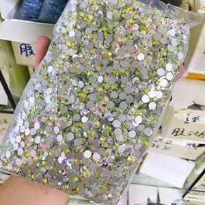 Yantuo Crystal ABラインストーン非ホットフィックスバルクフラットバックガラスラインストーンホームデコレーションネイルアート - Product Image 2