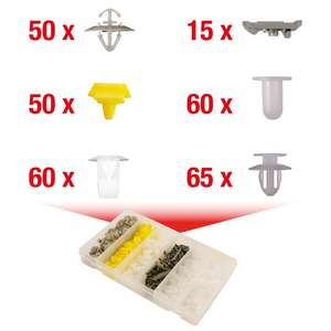 Surtido de clips embellecedores KS TOOLS-Renault, 300 piezas - Product Image 2