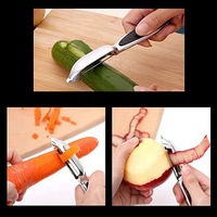 OEM/ODM Keukenaccessoires Antislip Comfortabele Handgreep Groente- en Fruithuiders Aardappel- en Appelhuiders