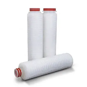 Hot selling food grade nylon membrane filter cartridge sugar cane juice/milk filtration column filter element
