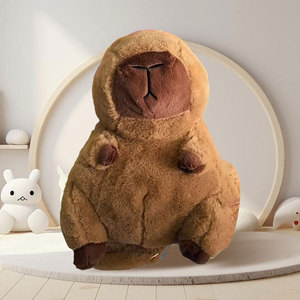 Sac à dos <span class=keywords><strong>en</strong></span> peluche Capybara, oreiller animal <span class=keywords><strong>en</strong></span> peluche, poupée Capybara, jouet <span class=keywords><strong>en</strong></span> peluche populaire <span class=keywords><strong>en</strong></span> <span class=keywords><strong>ligne</strong></span>, Capybara <span class=keywords><strong>en</strong></span> gros - Product Image 3