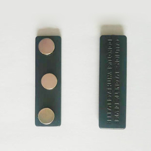 Magneti per Badge Nominativi, Supporti Magnetici per Badge con 3 Potenti Magneti al Neodimio - Product Image 3