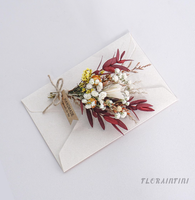 Bouquet de fleurs séchées personnalisé, mini-bouquet de fleurs préservées, cadeau pour demoiselle d'honneur, cadeau personnalisé esthétique, cadeau de mariage, cadeau pour la fête des mères, DIY