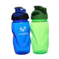 Bouteille d'eau de sport promotionnelle, bouteille d'eau potable en plastique