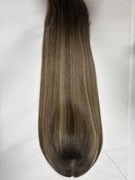 Cheveux vierges d'apparence naturelle, transparents pour base en soie, respirants, de haute qualité, avec ligne de cheveux naturelle invisible pour femmes