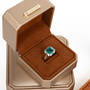 กล่องใส่เครื่องประดับหนัง PU คุณภาพพรีเมียม Zebo ปรับแต่งได้ พร้อมโลโก้ส่วนตัว บรรจุภัณฑ์ระดับไฮเอนด์สำหรับแบรนด์เครื่องประดับชั้นดี - Product Image 3