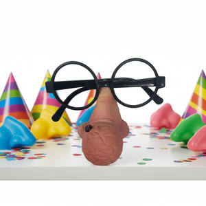 หน้ากากยางสำหรับงานปาร์ตี้ฮาโลวีน พร้อมกรอบแว่นตาแฟชั่น - Product Image 2