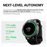 Montre AGM W1 Pro Étanche 5ATM IP68 1.43 AMOLED 600Nits Hors Ligne Carte GPS 100 + Modes Sportifs Relojes Montre Intelligente Hommes