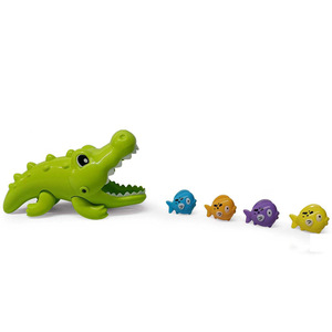 Nouveau produit créatif éducatif salle <span class=keywords><strong>de</strong></span> <span class=keywords><strong>bain</strong></span> <span class=keywords><strong>bain</strong></span> eau jouer jouet gros <span class=keywords><strong>crocodile</strong></span> mange petit poisson nouveauté - Product Image 4