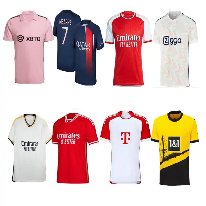 soccer t-shirt design uniform set of soccer kit. football jersey