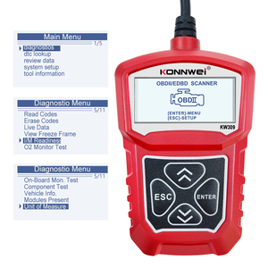 KW309 Scanner Automotriz <span class=keywords><strong>OBD</strong></span> II obd2 lettore di codice auto macchina diagnostica per tutte le auto - Product Image 5