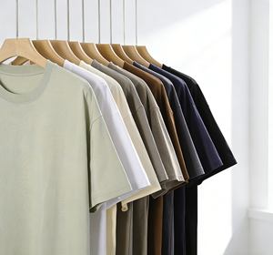 T-shirt pour <span class=keywords><strong>homme</strong></span> surdimensionné personnalisable, coton biologique, respectueux <span class=keywords><strong>de</strong></span> <span class=keywords><strong>l</strong></span>'environnement, durable, manches courtes pour <span class=keywords><strong>l</strong></span>'été - Product Image 1