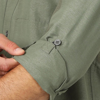 Chemise tactique de chasse et de pêche respirante à manches longues boutonnée UPF 50+ pour homme, séchage rapide, grande taille, pour activités de plein air et randonnée