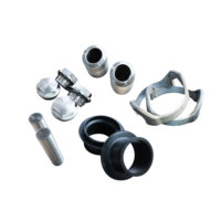 Seal Universal Joint NETZSCH NM125BY01L06V - Selubung Pelindung Tugas Berat untuk Pompa Kavitas Progresif Besar.
