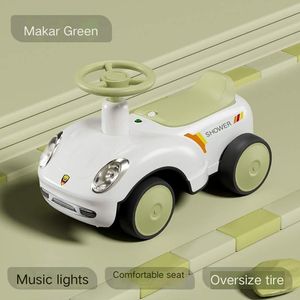 Müzikli ve Işıklı Çocuk Elektrikli Salıncak Arabası, Açık Hava Plastik Binilebilir Oyuncak, Çocuk Kaydıraklı Oyuncak - Product Image 5