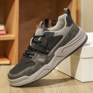 Zapatos de Ocio para Hombre, Estilo Retro, Cómodos, Ligeros, Transpirables, con Forro de Malla, Antideslizantes, con Soporte de Arco, para Viaje - Product Image 6