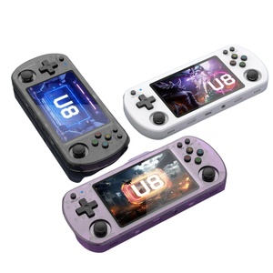 U8 คอนโซลเกมมือถือ 4.0 IPS 800x680 AK3326 ควอดคอร์ 1GB LPDDR4 ลินุกซ์ PSP PS1 N64 OTG 2P 3500mAh - Product Image 1