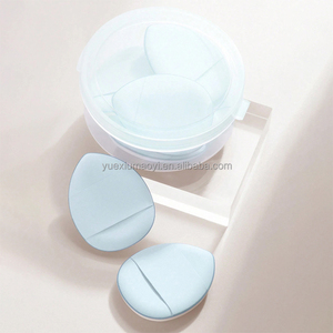 Mini 30*40mm Water Droplet Shape Dry Powder Cosmetic Sponge Pressed Loose <strong>Pancake</strong> Puff with Beautiful Box for Hair <strong>Makeup</strong> Beauty - Product Image 6