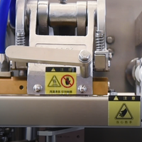 Sac plat hermétique en plastique, pour remplissage et scellage de granulés et de liquide, sur 3 ou 4 côtés, 100 unités