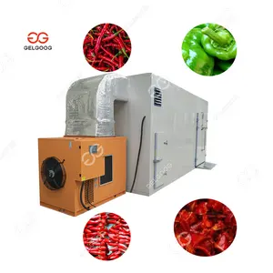High Efficiency Green Chilly Dehydration Chilli Tray Dryer Machine For Chilli