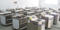 WASC-10 Commerciële Restaurant Multifunctionele Groente- en Fruitreiniger met Ultrasone Ozoncombinatie, Groene Kool