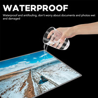 Film plastique thermique de laminage Foska de haute qualité, disponible en formats A3, A4, A5 et Letter, pour les loisirs créatifs, le bureau et les fournitures scolaires