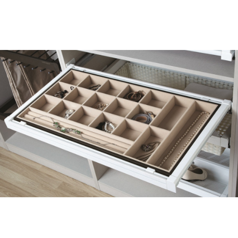 Multifunctional decorative storage box, stylish white 50