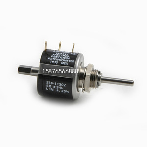 Potenciómetro Multivuelta Roland 5K Ohm 10 Turnos, Bobinado, Ajuste Trasero PD2310 5KO J - Product Image 1