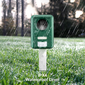 Répulsif antiparasitaire à ultrasons à énergie solaire sonique étanche pour la maison <span class=keywords><strong>jardin</strong></span> oiseau animal extérieur ferme pelouse <span class=keywords><strong>été</strong></span> printemps automne - Product Image 5