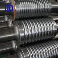 Rouleau de travail en acier rapide pour laminoir à barres d'armature |   Rouleau de meulage HSS durable pour le finissage des fils - Usiné CNC