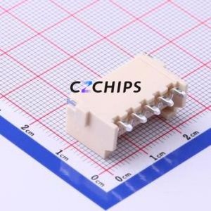 X9396WRS-05-9TSN Wire-to-Board Pin Header SMD,P=3.96mm,Horizontal Mount Connector 1x5P 3.96mm Horizontal Mount VH - Product Image 2