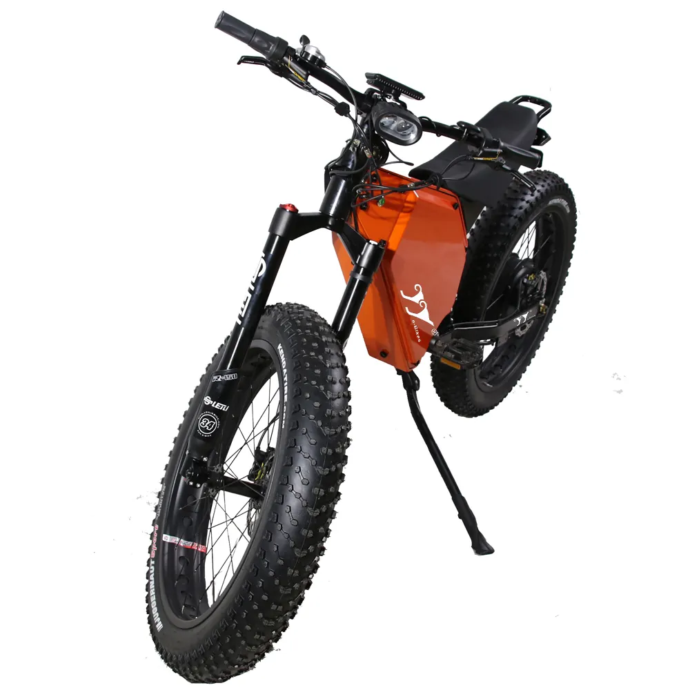 Sepeda Listrik Kecepatan Tinggi Tiongkok, Ebike Fatbike E-bike Modis Cepat E Cycle 72V 5000W